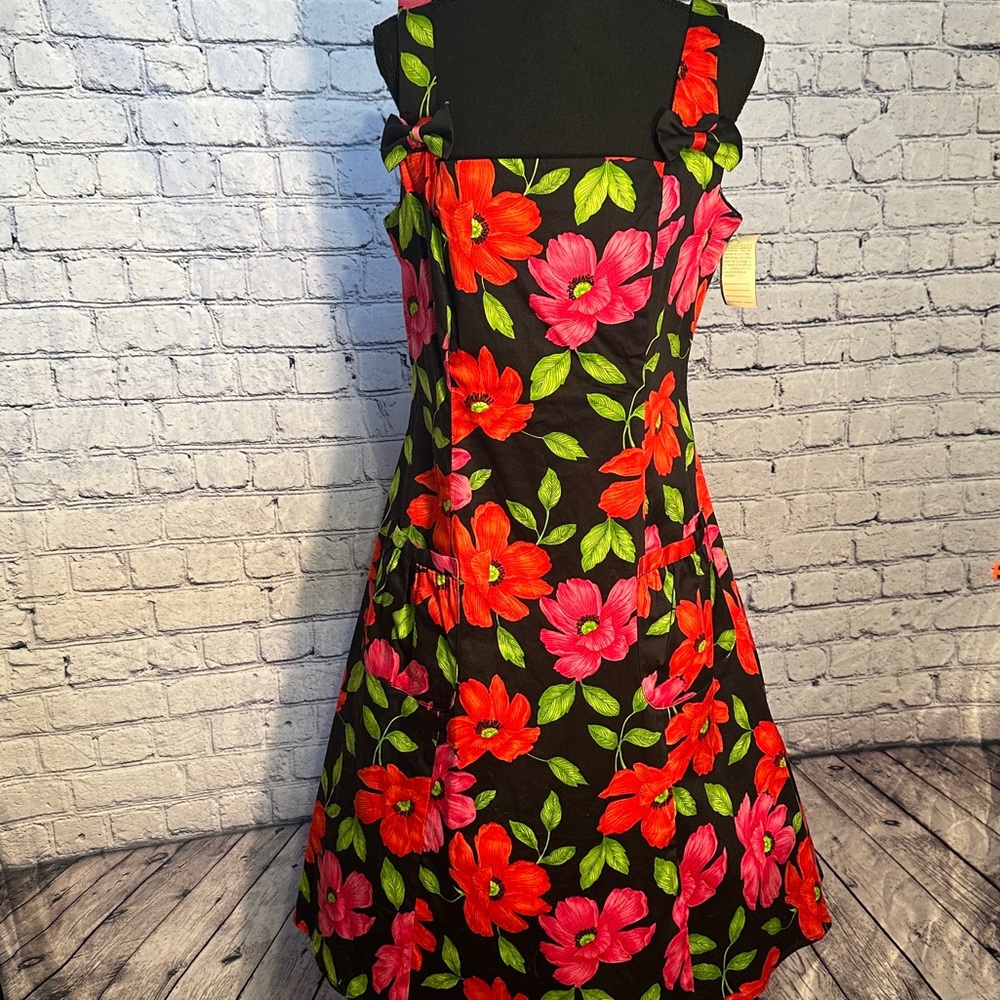 Spenser Jeremy Floral Retro Swing Dress 👗 Size 12 NWT Brand New